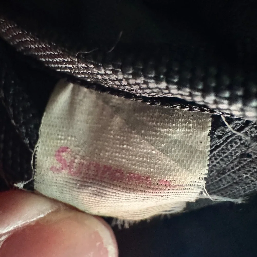 Supreme SS18 Shoulder Bag Black Cordura Logo Crossbody Streetwear Accessory